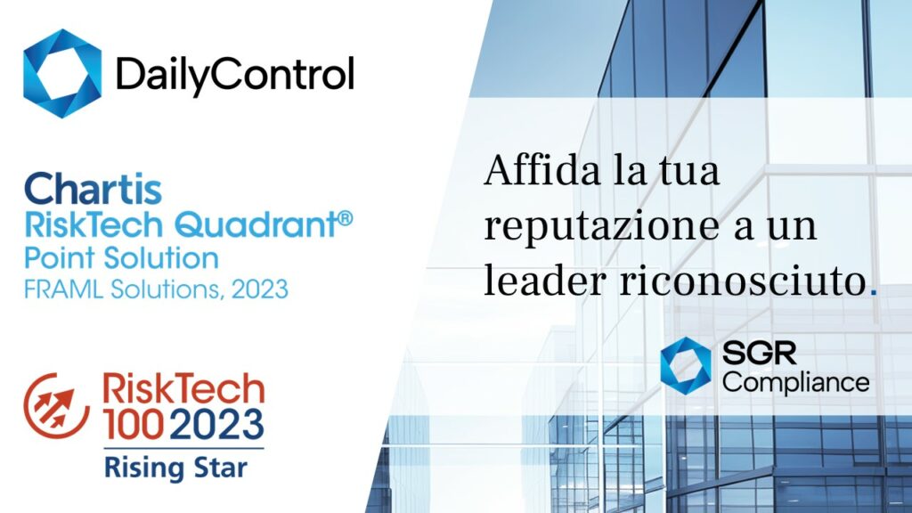 SGR Compliance riconosciuta come 'Point Solution FRAML' da Chartis
